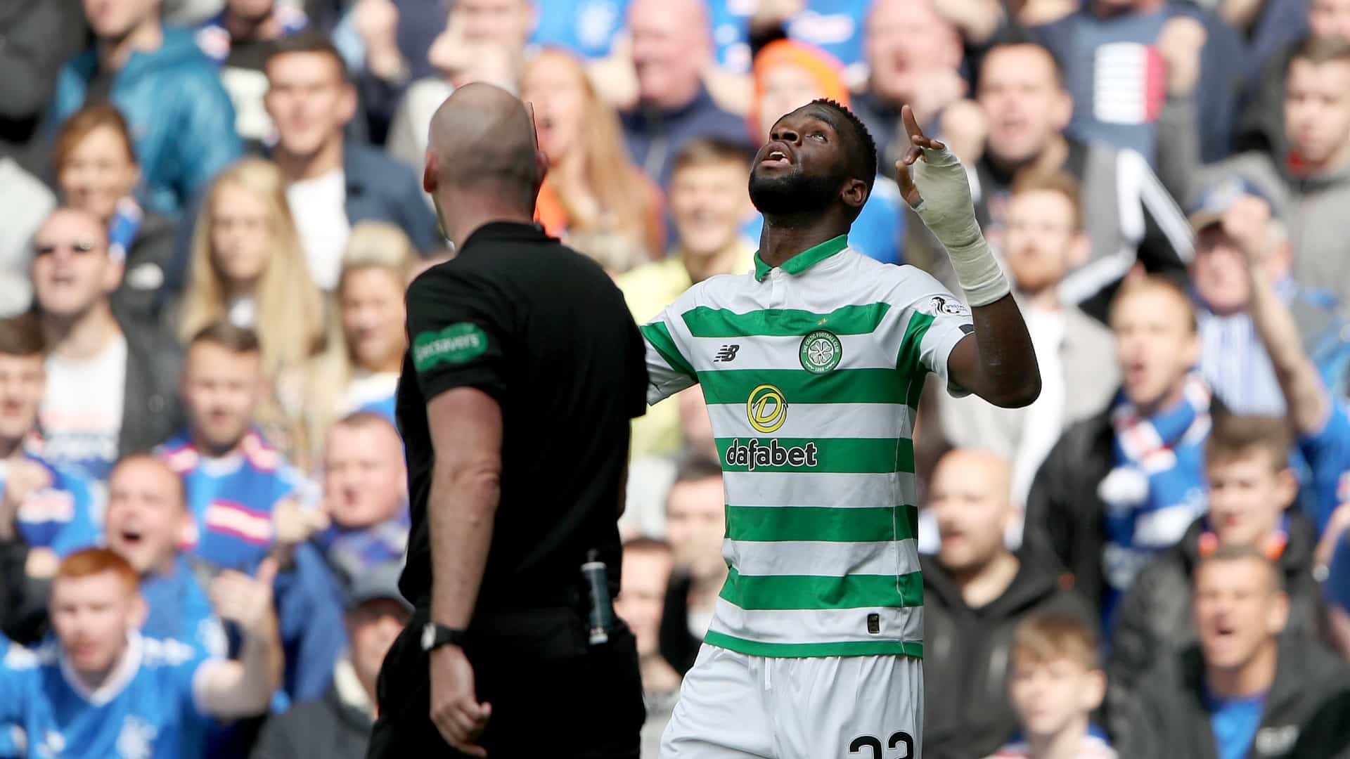 Odsonne Edouard vem se especializando em fazer gols contra o Rangers