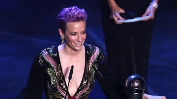 Megan Rapinoe leva prêmio Fifa The Best como cereja do bolo em ano marcante do futebol feminino