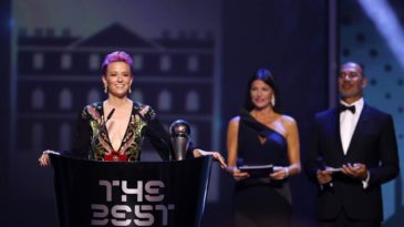 Veja o potente discurso de Megan Rapinoe, a melhor do mundo, no prêmio Fifa The Best