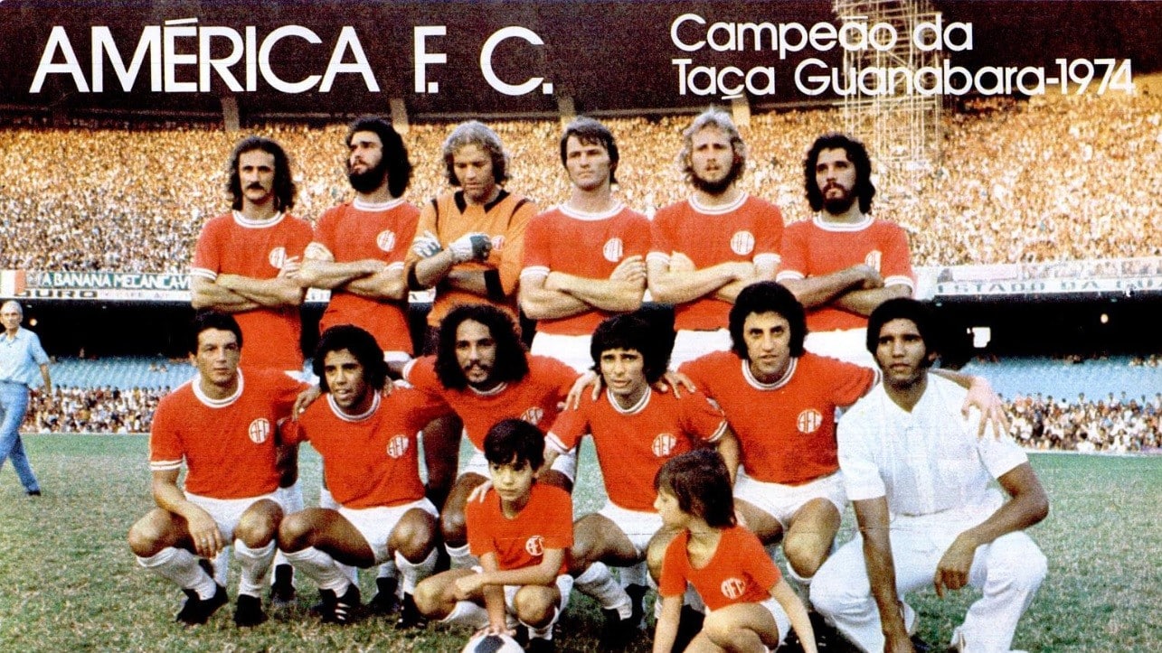 H&aacute; 45 anos, o America vencia a Ta&ccedil;a Guanabara com esquadr&atilde;o hist&oacute;rico