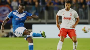 Brescia vendeu caro a derrota para a Juventus na estreia de Balotelli