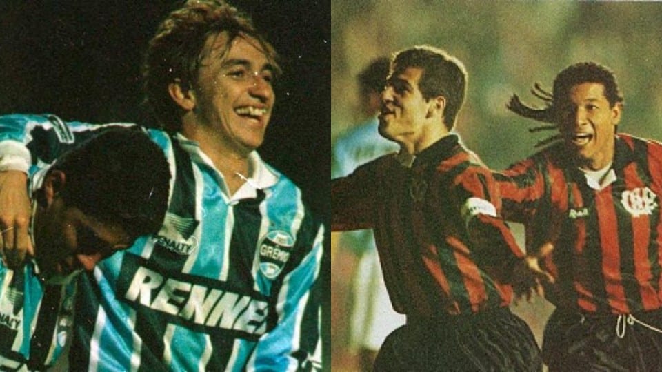 Num ano marcante a ambos, as lembran&ccedil;as do Athletico x Gr&ecirc;mio pela Copa do Brasil 1996