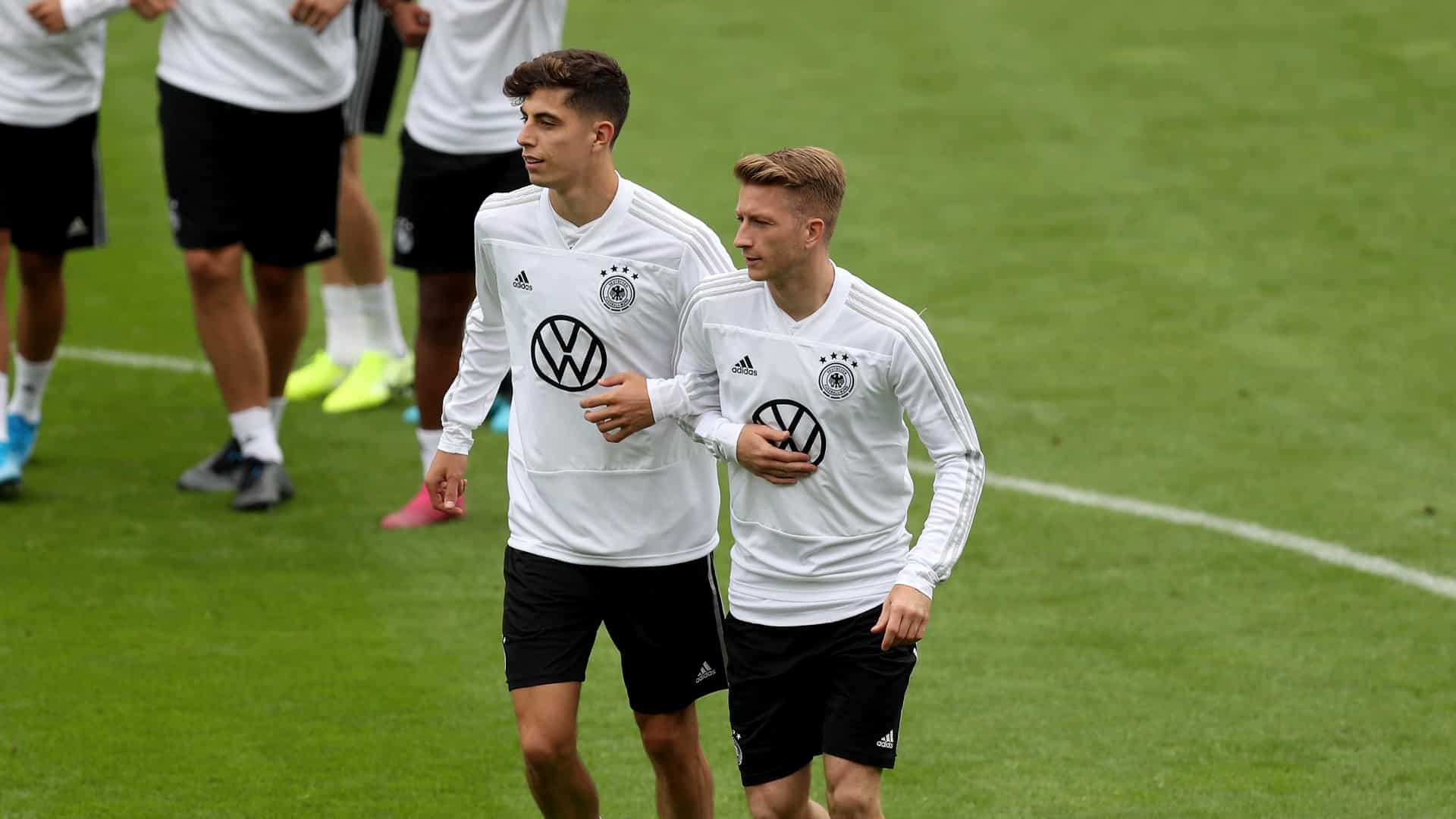 Marco Reus: &ldquo;Tentarei de tudo para trazer Havertz para o Borussia Dortmund, como fiz com Brandt&rdquo;