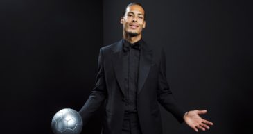 Apesar de “dividir votos” com Salah e Mané, Van Dijk foi o amplo favorito da imprensa na eleição do The Best