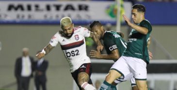 Reflexo do momento, o Goiás 2×2 Flamengo teve um roteiro maluco num jogo que parecia trivial