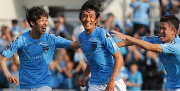 A maestria continua: olha só o golaço do eterno Nakamura, num petardo pela segundona japonesa