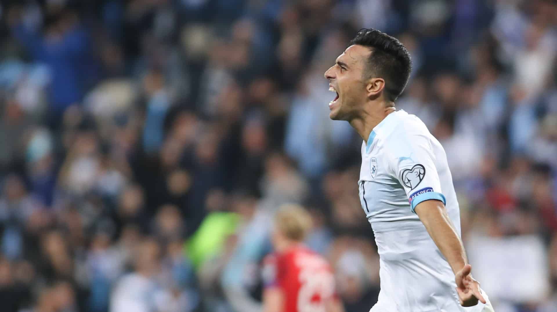 Um israelense &eacute; o artilheiro das Eliminat&oacute;rias da Euro e se aproxima do recorde hist&oacute;rico da competi&ccedil;&atilde;o