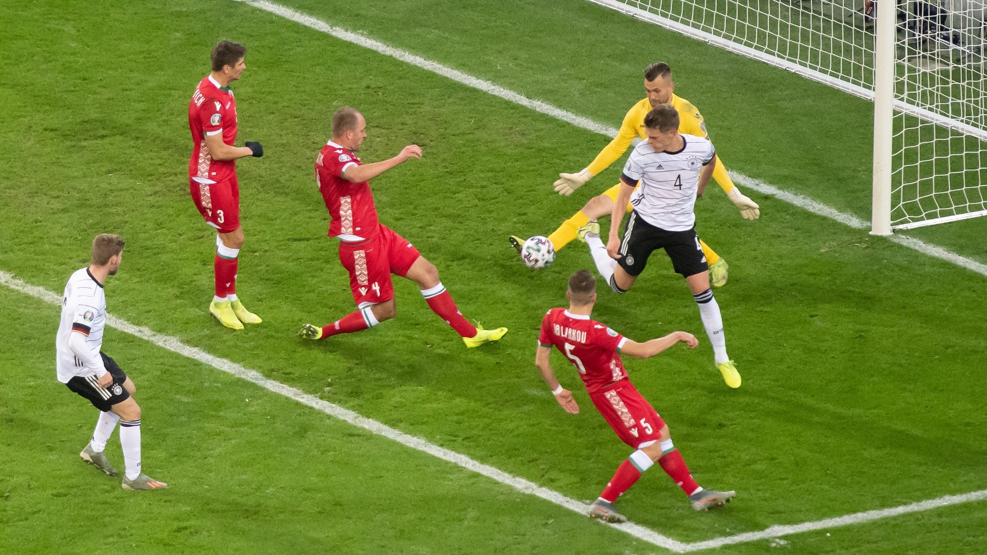 Ginter fez um gola&ccedil;o, e a Alemanha confirmou vaga na Eurocopa de 2020
