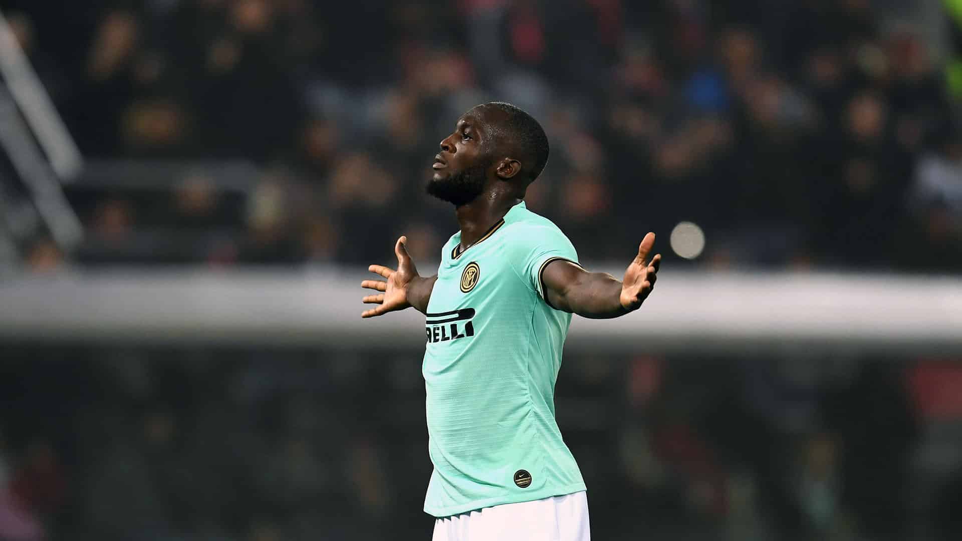 Com Lukaku em destaque, Inter segue firme e vira jogo dif&iacute;cil contra o Bologna, fora de casa