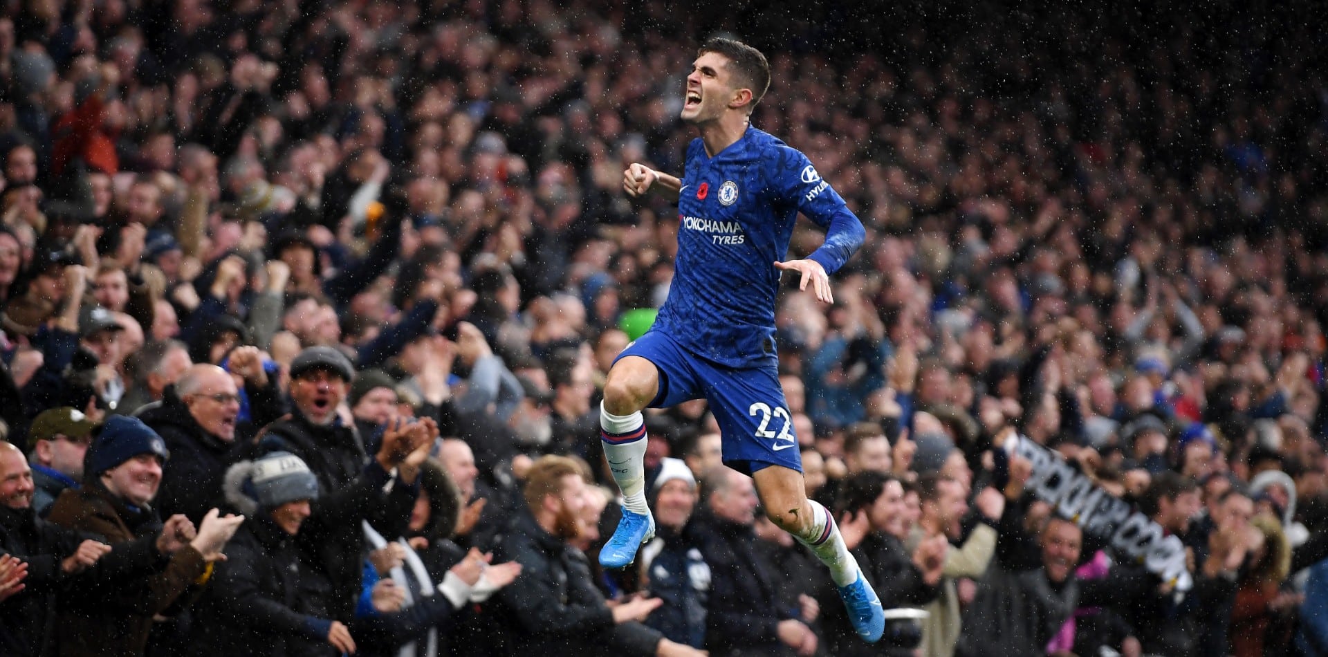 A garotada vem forte: Com mais um de Pulisic, Chelsea emenda a sexta vit&oacute;ria seguida na Premier League