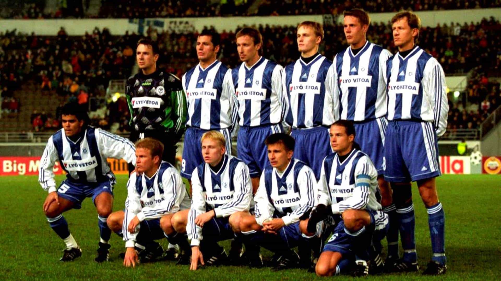 O HJK Helsinque de 1998/99: Quando a Finl&acirc;ndia chegou &agrave; fase de grupos da Champions &ndash; e fez uma digna campanha