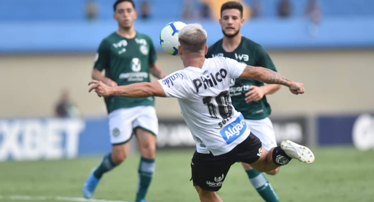 Em outro show de Soteldo e Marinho, o primeiro gol do venezuelano &eacute; para se apreciar
