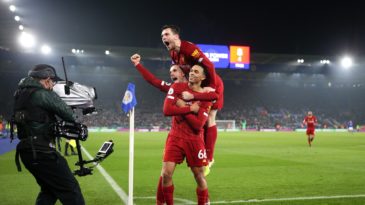 Liverpool liga o turbo e faz Leicester comer poeira em goleada avassaladora