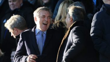 Ancelotti volta a ser atração na Premier League, com um desafio difícil e diferente no Everton