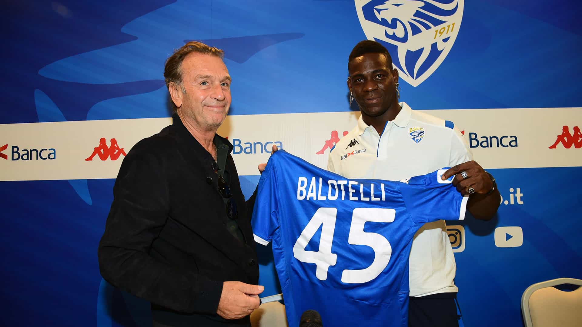 Presidente do Brescia, aquele da fala racista: &ldquo;Balotelli pode sair de gra&ccedil;a, mas se ele sair, todos perdemos&rdquo;