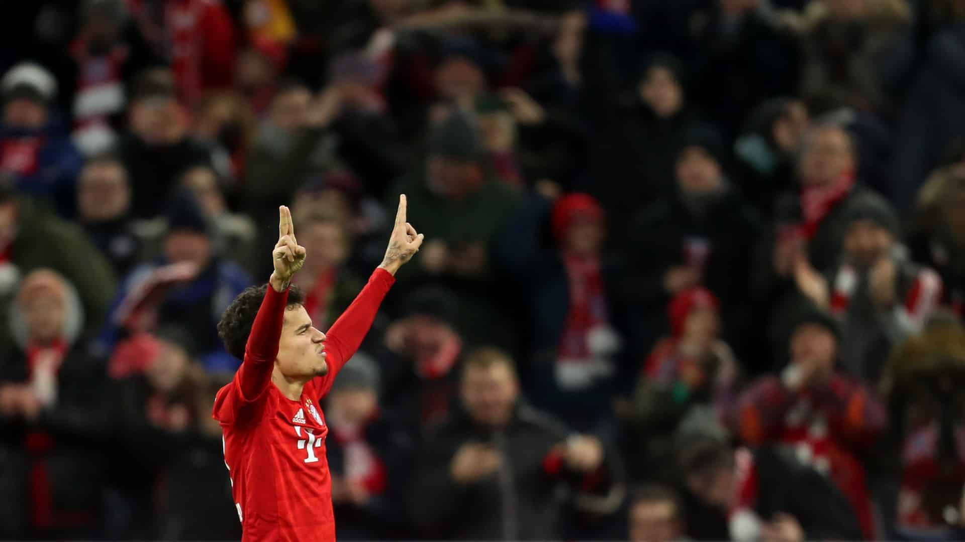 Bremen conheceu os riscos de cutucar a on&ccedil;a com vara curta: Bayern 6 x 1, com show de Coutinho