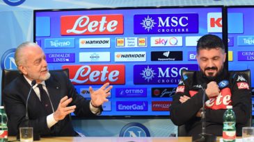 Presidente do Napoli: “Com ímpeto de Gattuso, trabalho duro e unidade de propósito, temos um futuro brilhante”
