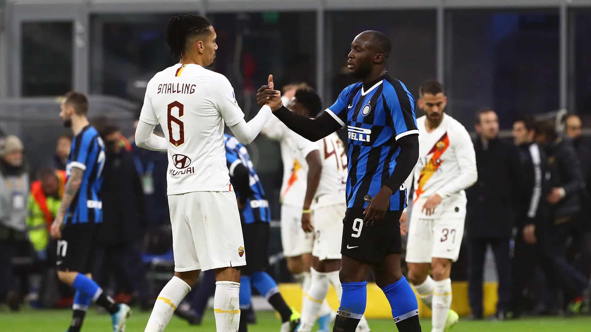 Inter pressionou a defesa da Roma, mas ficou mesmo no empate sem gols