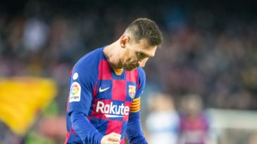 Quando o jogo se desenhava difícil, Messi apareceu para tranquilizar o Barcelona