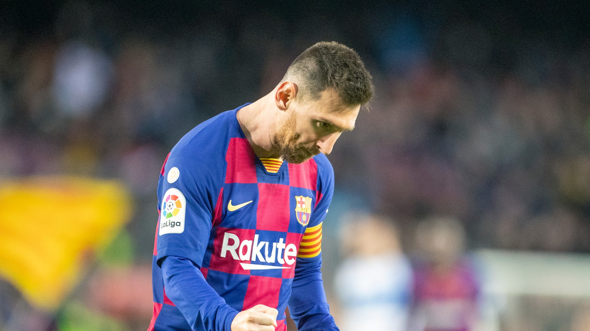 Quando o jogo se desenhava dif&iacute;cil, Messi apareceu para tranquilizar o Barcelona