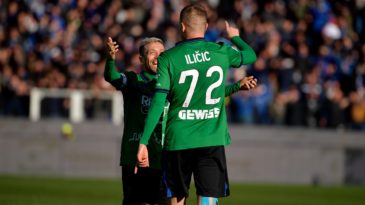 Atalanta caprichou em seus gols e amassou o Milan: 5 a 0