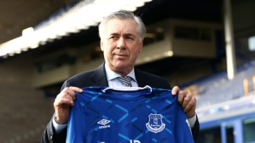 Ancelotti explica o que o levou ao Everton: “Ambição, história, tradição e atmosfera da torcida”