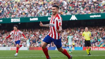 Correa saiu do banco para construir vitória do Atleti, que teve até gol de letra de Morata