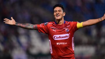 Um pouco dos gols que fizeram Germán Cano acumular artilharias e recordes na Colômbia