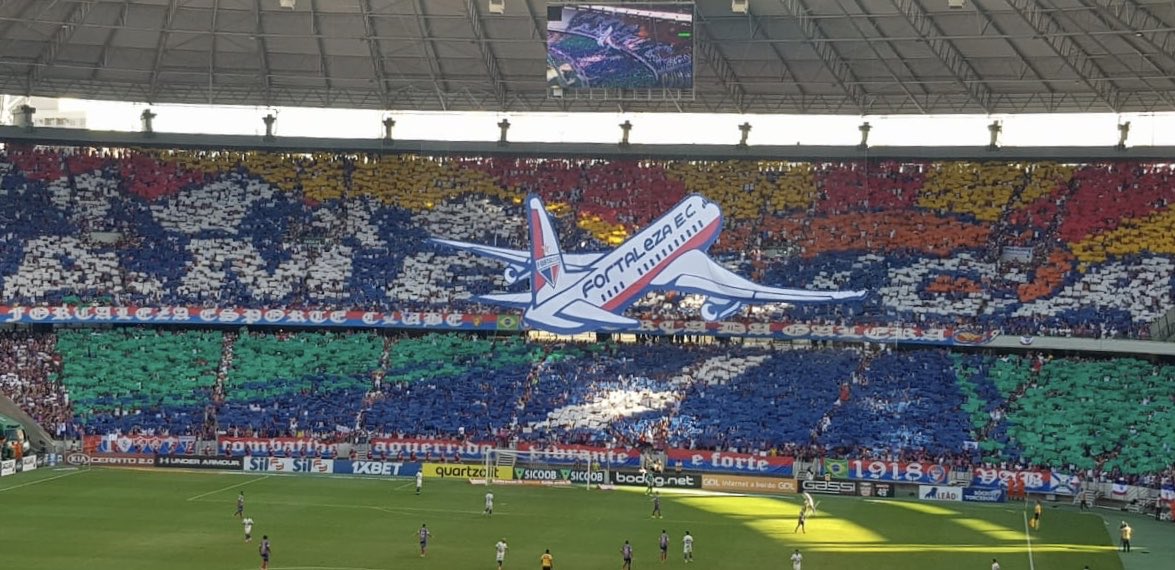O Fortaleza fechou o Brasileiro com espet&aacute;culo de sua torcida e a segunda maior m&eacute;dia de p&uacute;blico