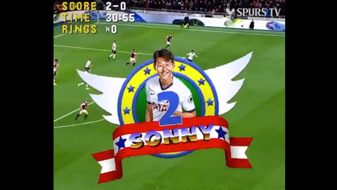 Son encarnou o Super SONic neste v&iacute;deo bem legal do seu gola&ccedil;o contra o Burnley