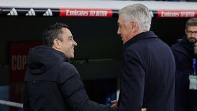 Ancelotti sobre gol anulado: &ldquo;Tenho d&uacute;vidas&rdquo;; Xavi: &ldquo;Me surpreendo com a declara&ccedil;&atilde;o, &eacute; cient&iacute;fico&rdquo;