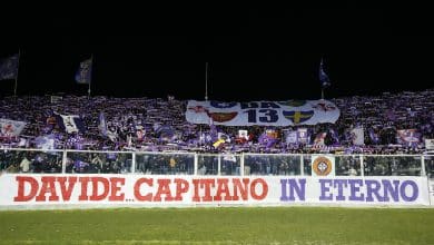A Fiorentina prestou um tributo digno da grandeza de Astori nos cinco anos sem o capit&atilde;o