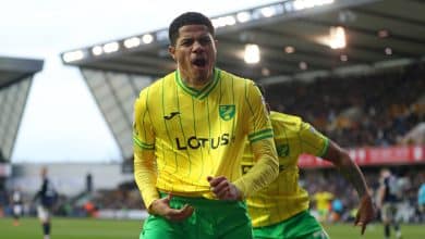 Diante do presidente da Fifa (?), Gabriel Sara deu sequ&ecirc;ncia ao seu bom momento com um belo gol