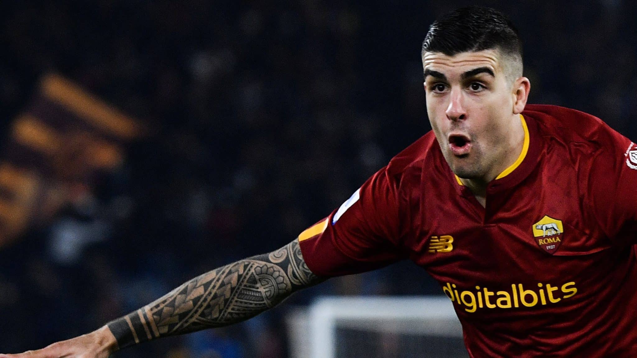 Gola&ccedil;o de Mancini deu &agrave; Roma uma vit&oacute;ria enorme em jogo tenso contra a Juventus