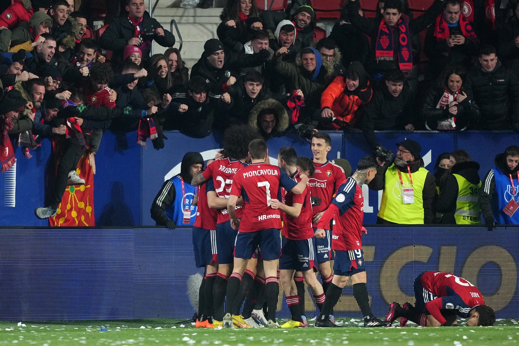 O Osasuna vence o primeiro cl&aacute;ssico e sai em vantagem contra o Athletic na busca pela final da Copa do Rei
