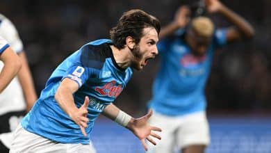 Kvaradona reapareceu em N&aacute;poles para deixar a zaga tonta e abrir a vit&oacute;ria sobre a Atalanta com uma pintura