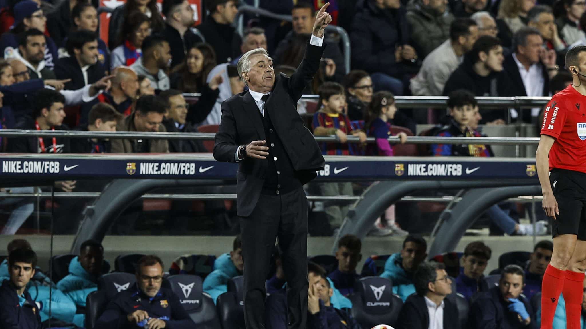 Ancelotti: &ldquo;Criamos muitos danos em transi&ccedil;&otilde;es quando tivemos espa&ccedil;os&rdquo;