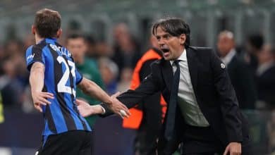 Simone Inzaghi: &ldquo;Trabalhamos para viver noites como esta, que a Inter n&atilde;o tinha h&aacute; muitos anos&rdquo;