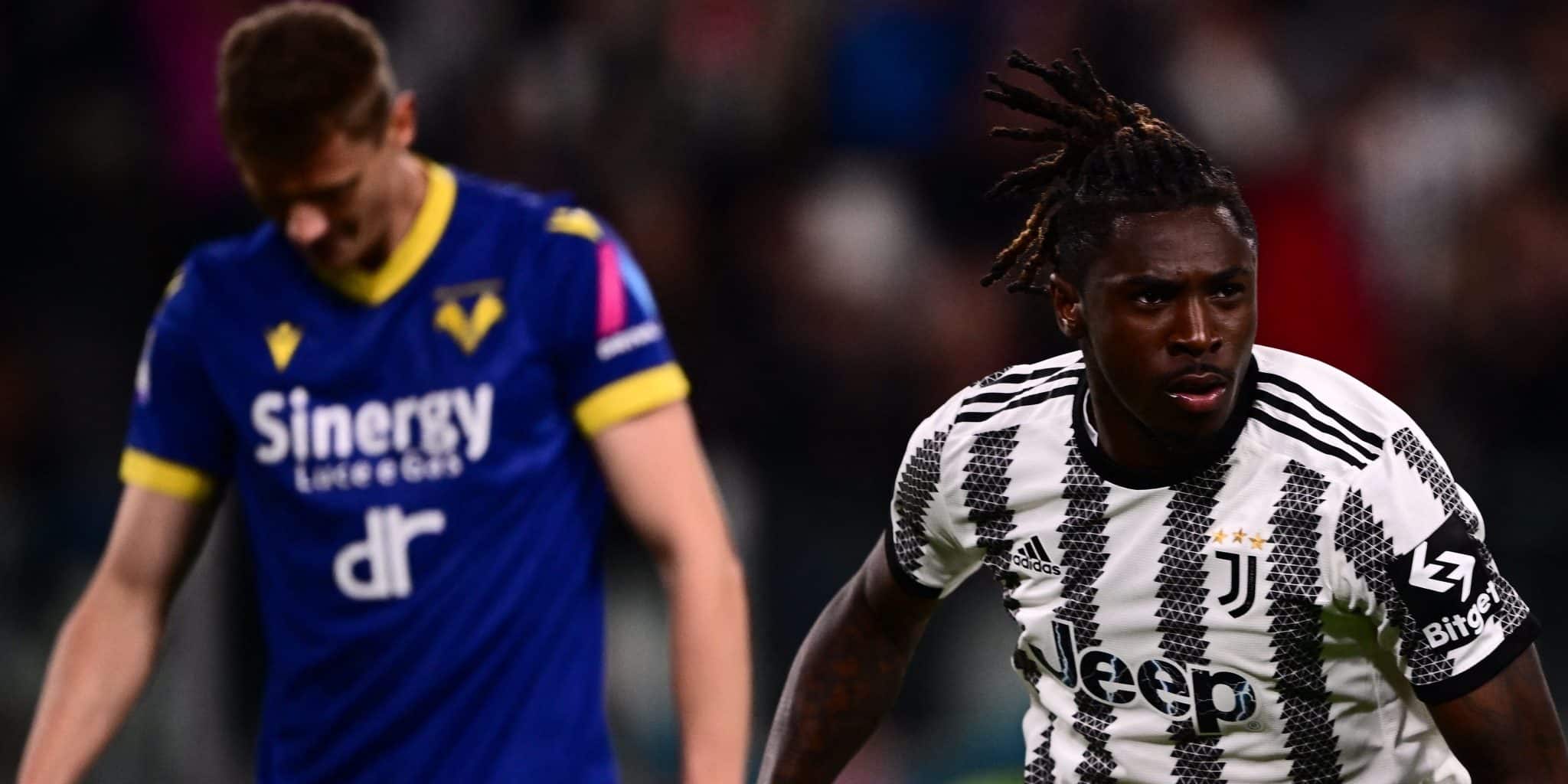 Kean se redime com a torcida e devolve a Juventus para perto da zona europeia