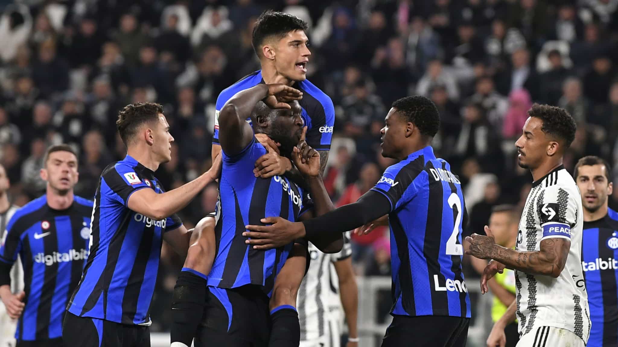 Derby d&rsquo;Italia teve confus&atilde;o e Inter mais feliz com empate arrancado nos acr&eacute;scimos contra a Juventus