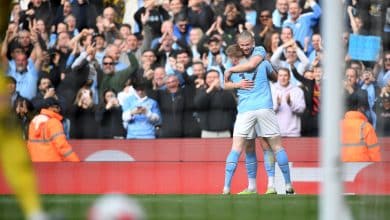 Manchester City resolveu o jogo com o Leicester em 25 minutos e se poupou para a Champions no resto do tempo