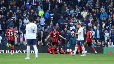 Bournemouth aproveita as chances para conseguir vencer um Tottenham que errou demais