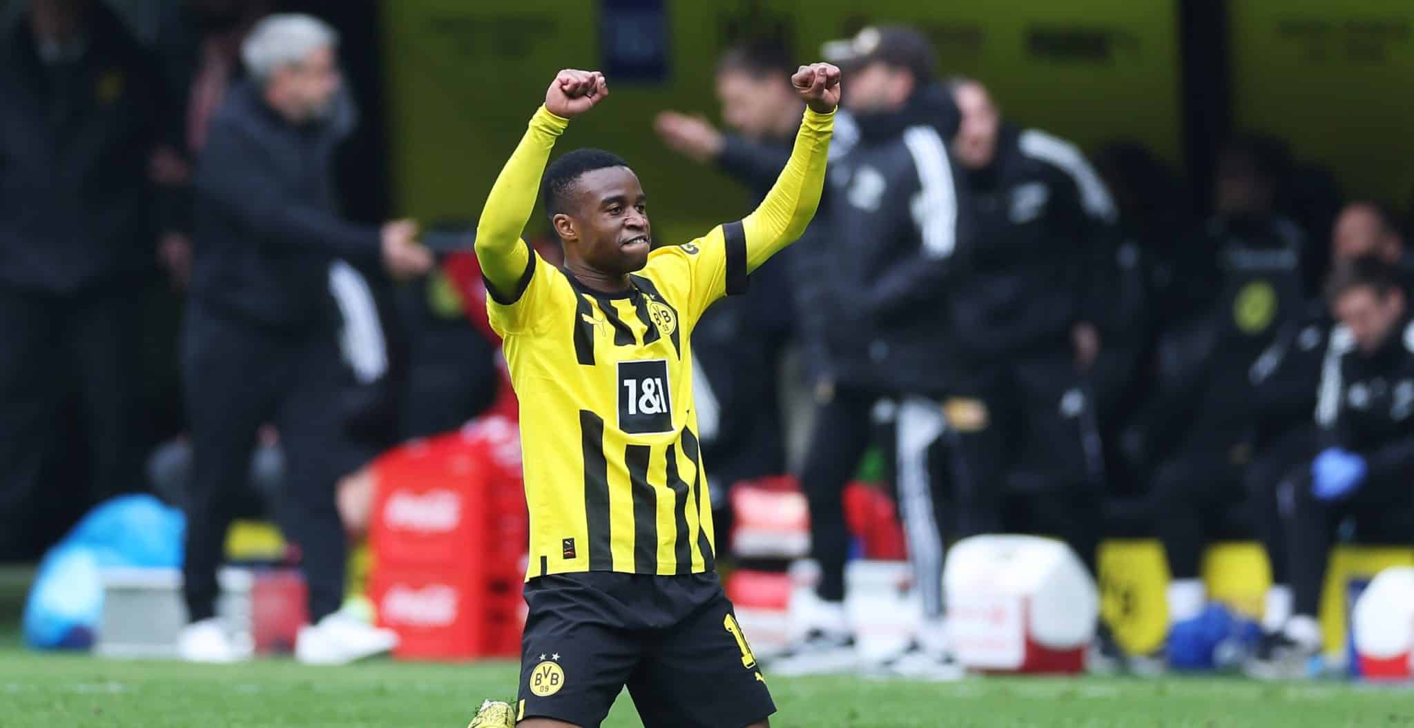 Moukoko saiu do banco e auxiliou o Dortmund a conquistar o vital triunfo diante do Union