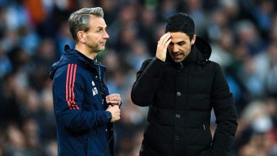 Arteta: &ldquo;N&atilde;o tivemos uma chance sequer de vencer este jogo, a dist&acirc;ncia entre os times foi enorme&rdquo;