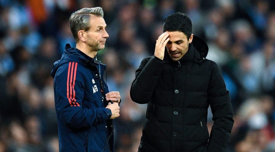 Arteta: “Não tivemos uma chance sequer de vencer este jogo, a distância entre os times foi enorme”