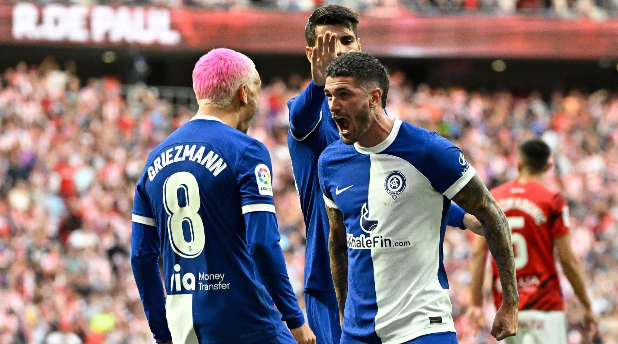 O Atl&eacute;tico de Madrid festejou seus 120 anos com vit&oacute;ria sobre o Mallorca e show de Griezmann