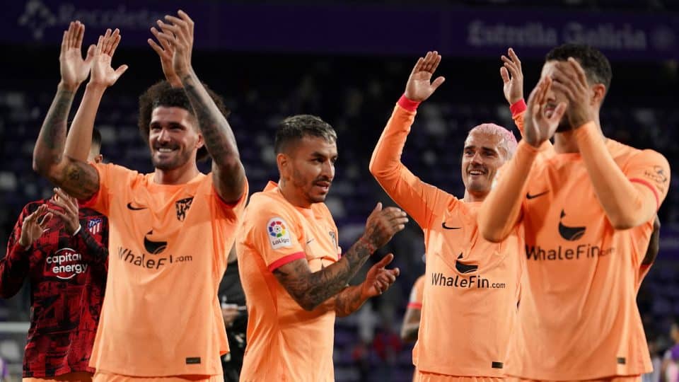 O Atlético de Madrid emplacou mais uma goleada, mas o Valladolid também ofereceu seus perigos