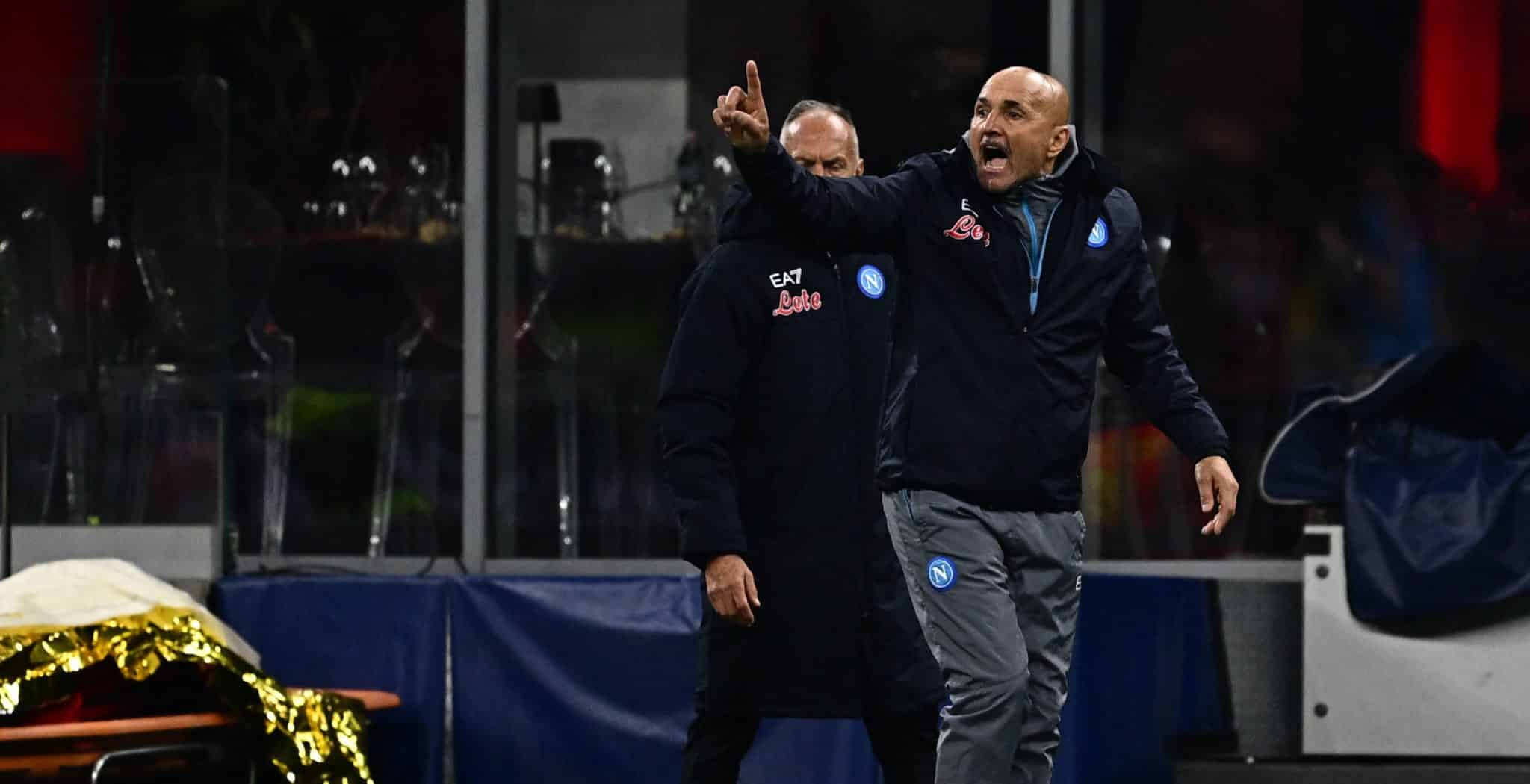 Spalletti: &ldquo;Vi uma grande atitude do time, tentamos vencer o jogo mesmo com dez homens&rdquo;