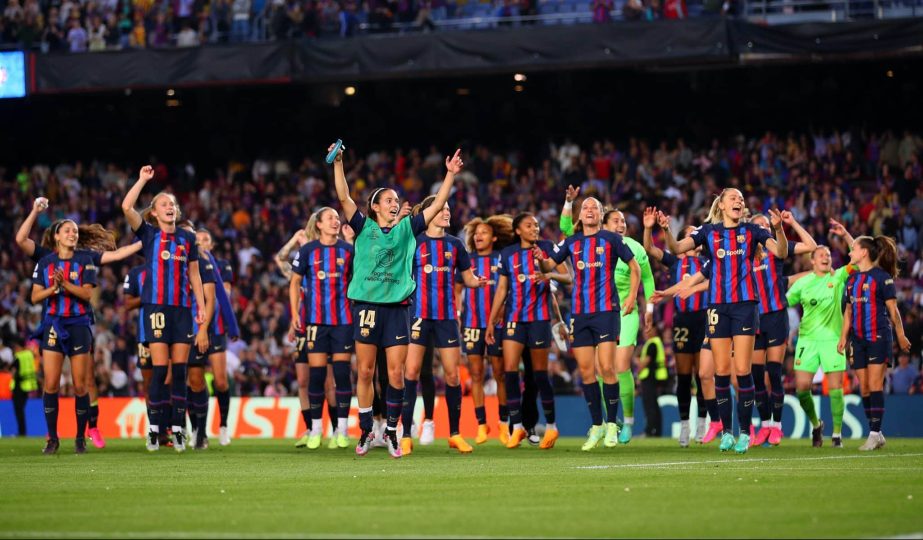 O Barça passa pelo Chelsea e vai disputar sua quarta final da Champions Feminina nas últimas cinco edições