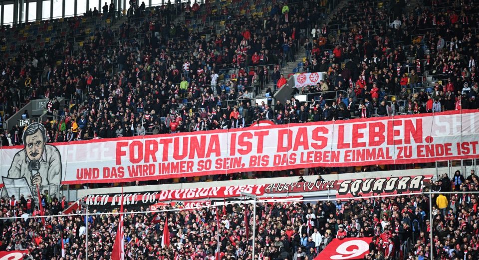 Fortuna Düsseldorf traça projeto único: pretende deixar de cobrar pelos ingressos em seu estádio
